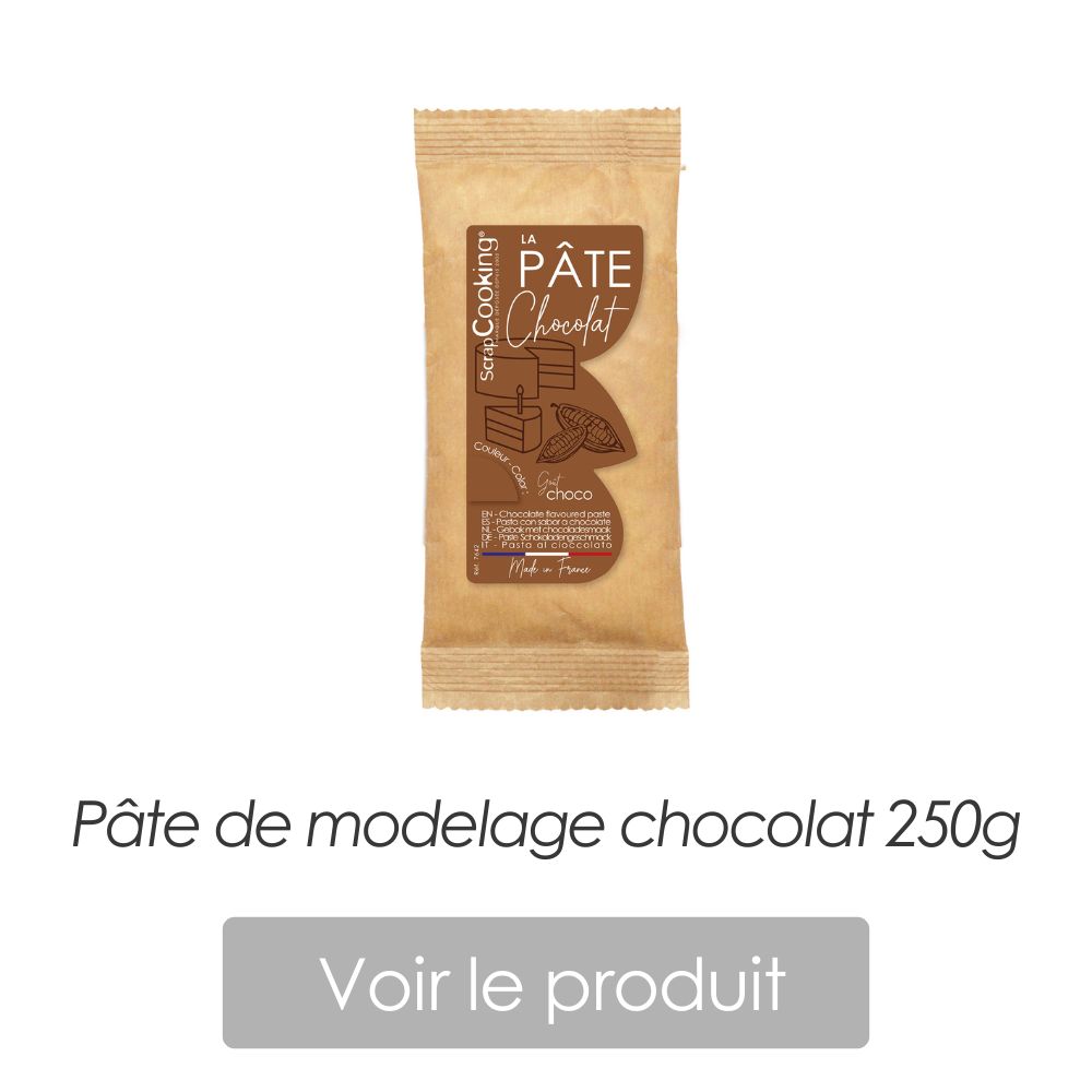 Pate de modelage chocolat tartelettes chocolat pistache - ScrapCooking